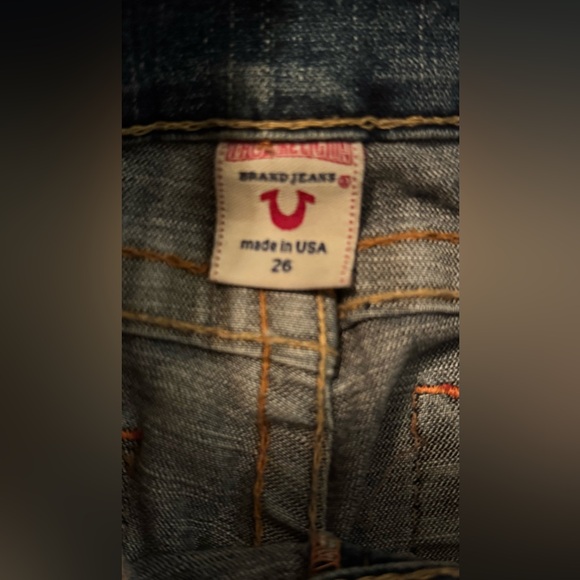 Y2K VINTAGE True Religion Sammy Jeans Women's Size 26"  , Low Rise - Picture 13 of 14